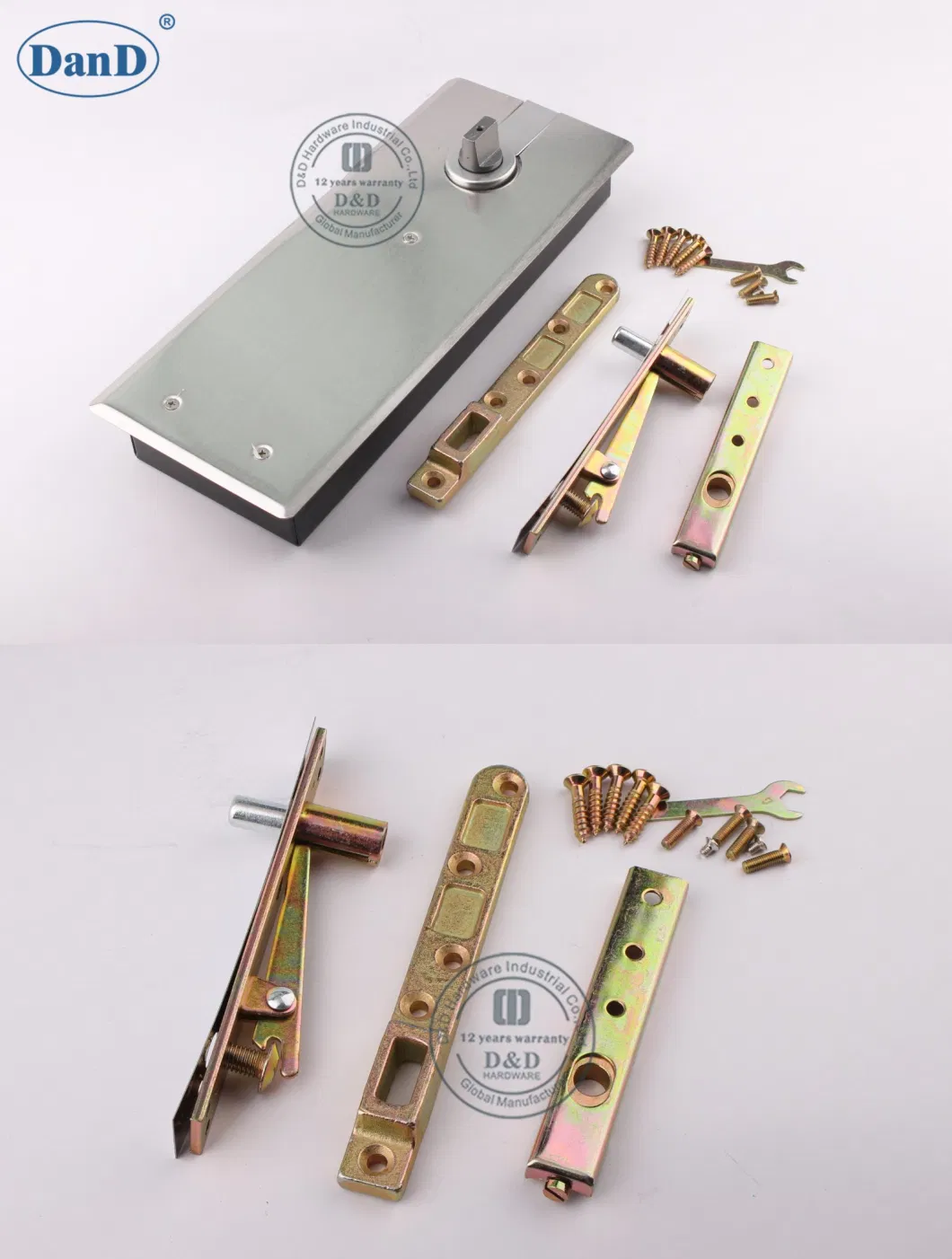 130kg Heavy Iron Floor Hinge Spring for Glass Commercial Door