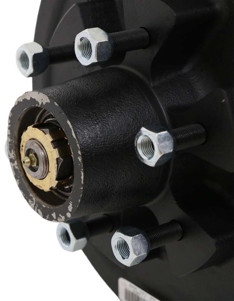 OEM Factory Customized Trailer Axle With Electric Brakes - Easy Grease - 6 on 5-1/2 - 86-1/2&quot;Hub Face 74&quot; Spring Center