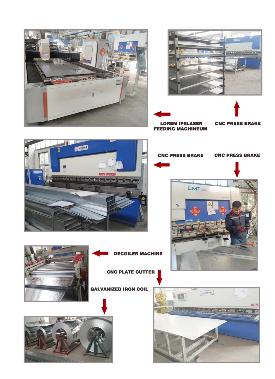 Burner Heating Spray Booth/ Dry Chamber/Baking Oven Coating Machine Powder Coating