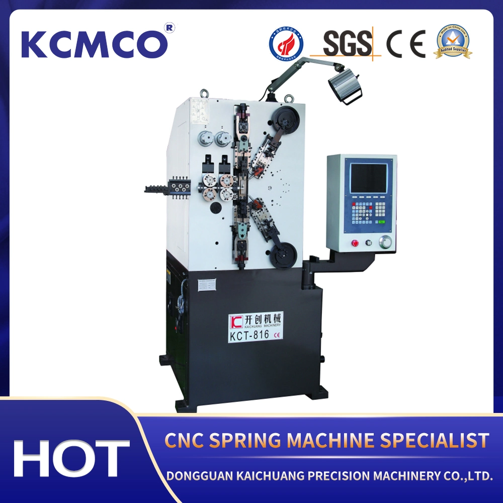 KCT-1245WZ CNC Automatic Torsion Spring Making Machine with Spinner and CE