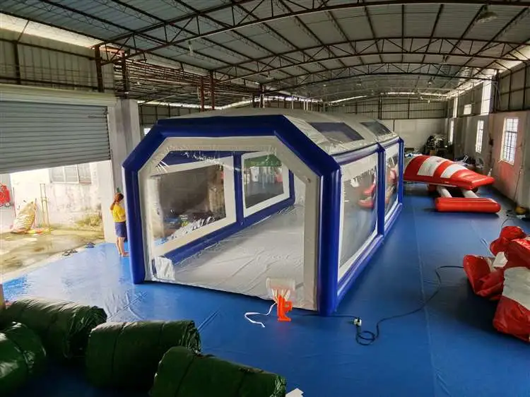 Inflatable Car Wash Spray Tent