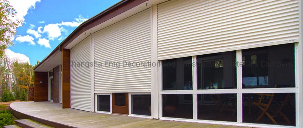 Security Grilles See Through Aluminum Rolling Shutter