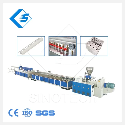 PVC Electrical Cable Trunking Decorative Wall Siding Wood Plastic Sheet Composite Profile Wiring Duct Production Line Machine
