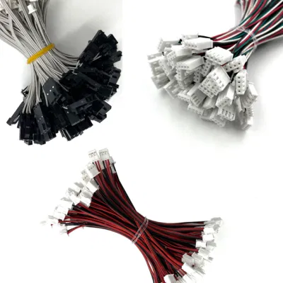 Customized Zh pH Eh Xh 1.0 1.25 1.5 2.0 2.54mm Pitch 2 3 4 5 6 Pin Connector Custom Electrical Jst Molex Wire Harness Terminal Cable Assembly