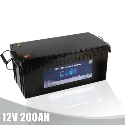 Factory ODM&OEM LiFePO4 Battery 12V 100ah 150ah 200ah 250ah 300ah for Electric RV Marine Golf Cart Home Energy Solar Storage with Bluetooth APP &amp; Self-Heating