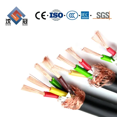 Shenguan Hight Quality 1.5mm 2.5mm 4mm 6mmsingle Core House Wiring Electrical Cable 450/750V Solid Conductor Electrical PVC Insulation Submarine Cabl