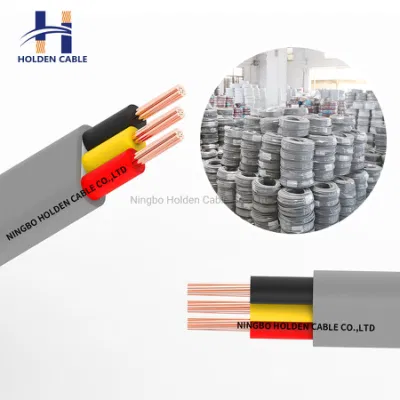 1.5mm 2.5mm 2.5 mm Twin and Earth Flat Grey Electric Flat Cable