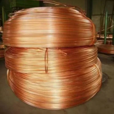 Wholesale Manufacturer Factory Price Pure 6mm Price C11000 C12200 Copper Wire Cooper Coated Welding MIG Solid Welding Wire