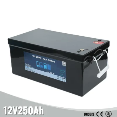 Factory ODM&OEM LiFePO4 Battery 12V 100ah 150ah 200ah 250ah 300ah for Electric RV Marine Golf Cart Home Energy Solar Storage with Bluetooth APP &amp; Self-Heating