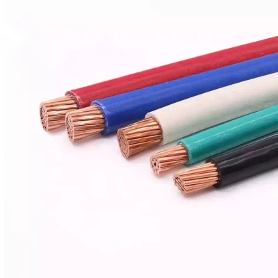 6/8/10/12/14AWG PVC Insulated Thhn/Thw Electrical American Market Cable Copper Wire