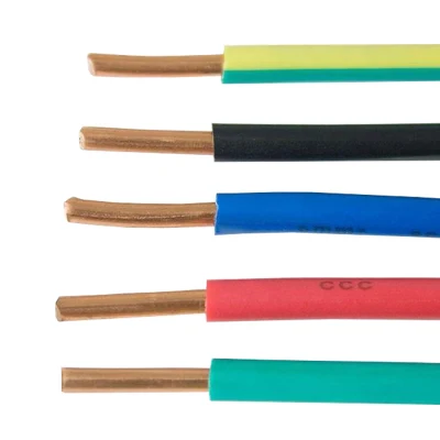 1.5mm 2.5mm 4mm 6mm 10mm 16mm 25mm Single Core Copper Conductor PVC House BV Bvr Electrical Cable Building Wire