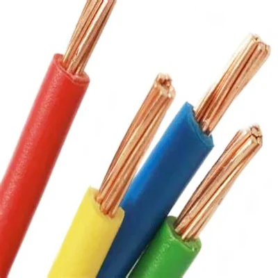 1.5mm 2.5mm 4mm 6mm 10mm 16mm 25mm Single Core Copper Conductor PVC House BV Bvr Electrical Cable Building Wire