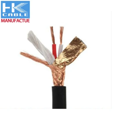 Bulk 0.3 0.5 mm Microphone Wire Roll Mic Cable Speaker PVC Audio Cable 100 Meter 2 Core Pure Copper Video Microphone Cables