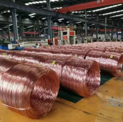 Wholesale Manufacturer Factory Price Pure 6mm Price C11000 C12200 Copper Wire Cooper Coated Welding MIG Solid Welding Wire