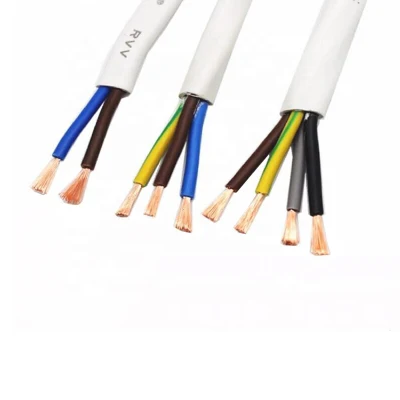 Rvv Rvvp Cable Bare Copper 16AWG 18AWG 20AWG 22AWG 24AWG 28AWG 1.5mm 2.5mm 4mm 6mm Flexible Shielded Unshielded