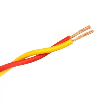 2 Core Rvs Electric Cable 450/750V Coprer 0.5 0.75 1 1.5 2.5 mm PVC Insulation Flexible Twisted Wire