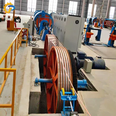 Bare Copper Coaxial Cable Making Machine for 2.5mm Electric Wire