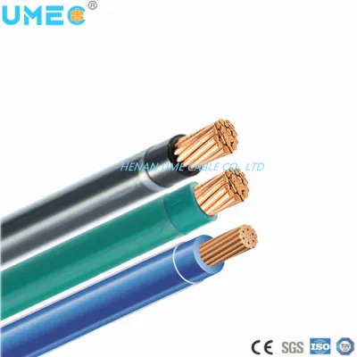 Nylon Jacket 2.5mm 4mm 10mm 16mm Single Core Electrical Cable Wires Copper for House Wiring Thhn