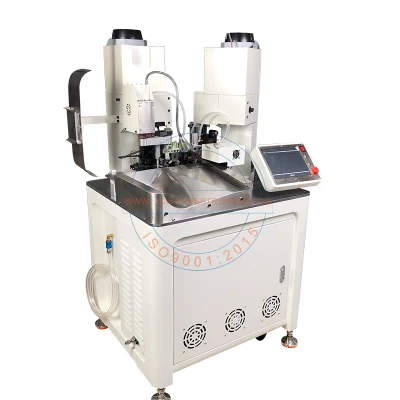 Jcw-Cst02 Full Auto Customize Both/Double/Dual End/Head Wire Harness/Cable Cut/Cutting Strip/Stripping Connector/Terminal Crimping/Crimp Equipment/Machine