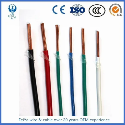 Round Electric Electrical Copper Thhn Power PVC Welding Wiring Cat5 6A Flexible Rigid Metal Solar Fire Safety Cable Insulated Flat Wire
