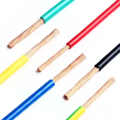 Wholesale 1.5mm 2.5mm 4mm 6mm Stranded Copper Conductor PVC Insulated Flexible Wire Electrical Wires