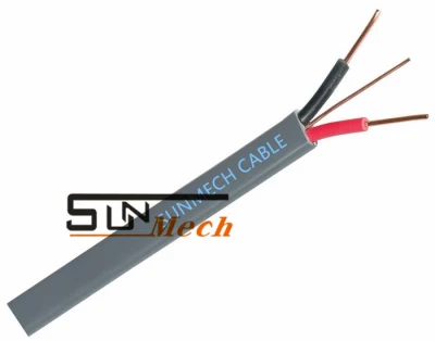 Electric Wire Grey Flat Cable BS60040.75mm 1.0mm 1.5mm 2.5mm 4.0mm