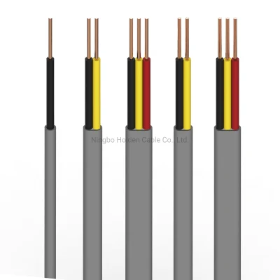 1.5mm 2.5mm 2.5 mm Twin and Earth Flat Grey Electric Flat Cable