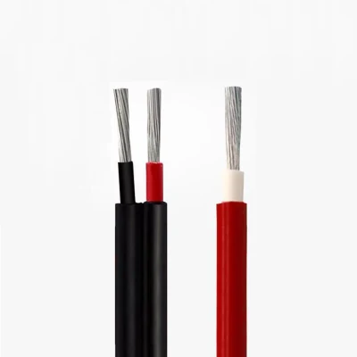 1000/2000V Aluminum Electric Solar Photovoltaic Cable 2.5mm2 4mm2 6mm2 10mm2 16mm2 25mm2