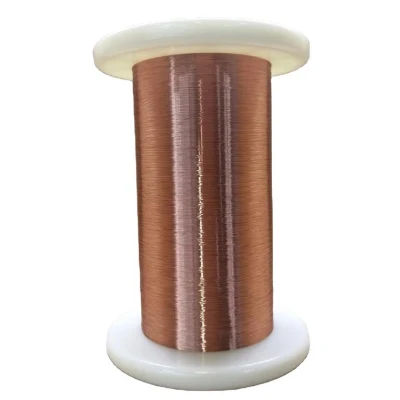 Super Enameled Flat Winding Wire for Electrical Appliances 99.5% Bare Copper Wire