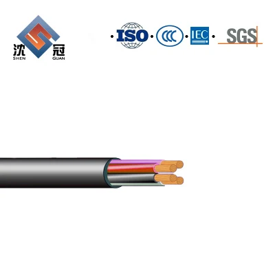 Shenguan Fire Resistant Flame Retardant Aluminum Alloy VFD Power Cable 3 Kv Shd-Gc 2kv Electrical Marine Power Cable Wire VDE Standard Automotive Wire