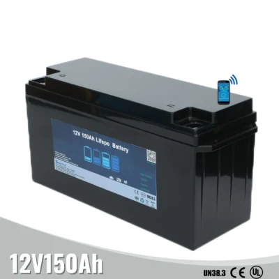 Factory ODM&OEM LiFePO4 Battery 12V 100ah 150ah 200ah 250ah 300ah for Electric RV Marine Golf Cart Home Energy Solar Storage with Bluetooth APP &amp; Self-Heating