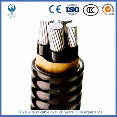  Stranded Conductor Type Ethiopia Electric Wire and Cable 4 Core Submersible Cable Esp 4kv Electrical Cable Brand