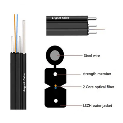 Factory Price Fiber Optic Cable GYTS/Gtxtw/GYTA/G652D/FTTH Drop Cable