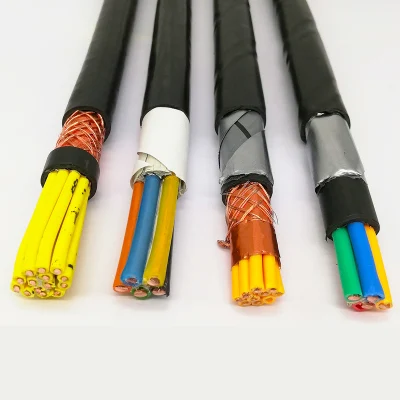 Ho7rn-F Multicore 0.75mm PU PUR Rubber Flexible Drag Chain Cable