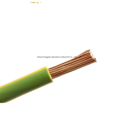 6/10kv 50mm2metallic Screened BV Electrical Wire Rubber PVC Insulated Electric Copper Wire