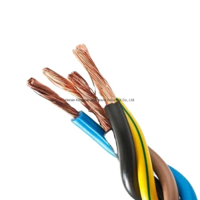 6/10kv 50mm2metallic Screened BV Electrical Wire Rubber PVC Insulated Electric Copper Wire