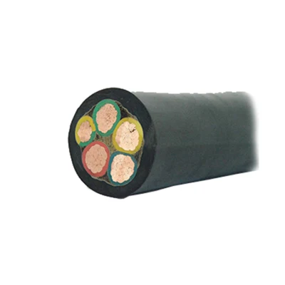 2pnct 0.75 2pnct-H-U 36c*3.5mm Rubber Cable with External LED Lighting