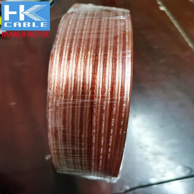 Red and Black Speaker Cable/Wire 18 X 22 AWG TCCA Copper Solid Core Conductors Copper Speaker Cable