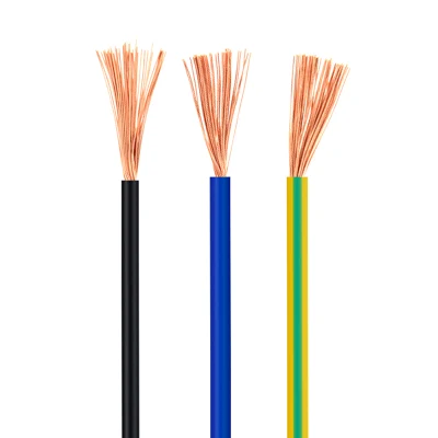 UL1581 PVC 7 Strand Bare Copper Wire 18AWG 20AWG 22AWG 24AWG Single Core Hookup Electrical Wire