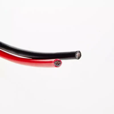 TUV Approval Red Black Battery DC 4mm2 6mm2 10mm2 16mm2 PV Solar Power Cable Wire for Solar Panel