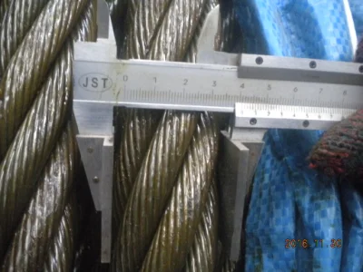 16mm 6*36 Galvanized Aircraft Steel Wire Rope Cable Price for Electric Fencing Rope