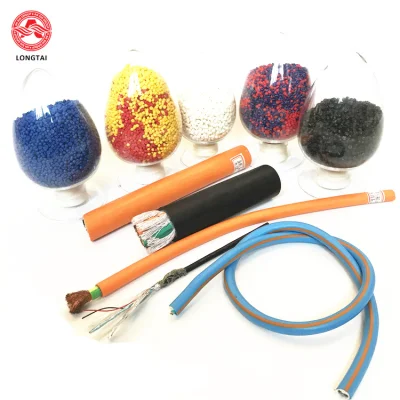 Flexible 70 Degrees PVC Compound for Electric Wire and Cable
