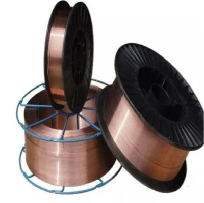 Wholesale Manufacturer Factory Price Pure 6mm Price C11000 C12200 Copper Wire Cooper Coated Welding MIG Solid Welding Wire