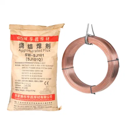 JIS Certificated Aws A5.17 Em12K Saw Welding Wire 6.4mm