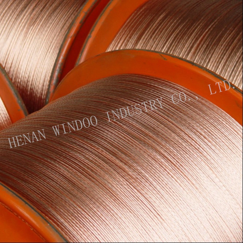 0.08mm *120 Pi Taped Insulated Copper Enameled Mylar Stranded Litz Winding Wire