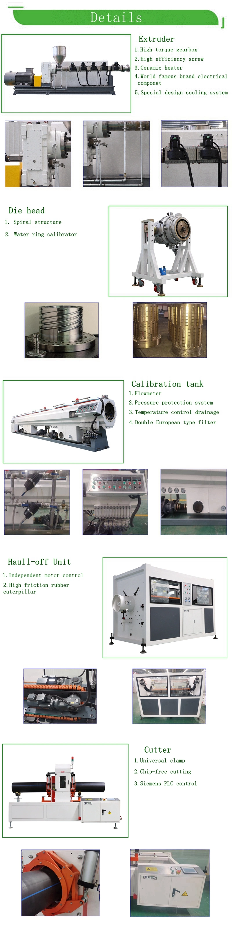 Plastic PVC/UPVC/CPVC/HDPE/PPR/LDPE/ Drip Irrigation/Conduit Cable/Currugated/Sewage/Pipe Tube Extruder/Extrusion Bending Production Line Making Machine Price