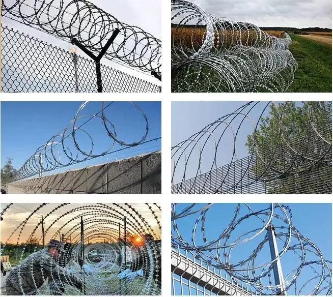 Barbed Concertina Fencing Wire Razor Wire