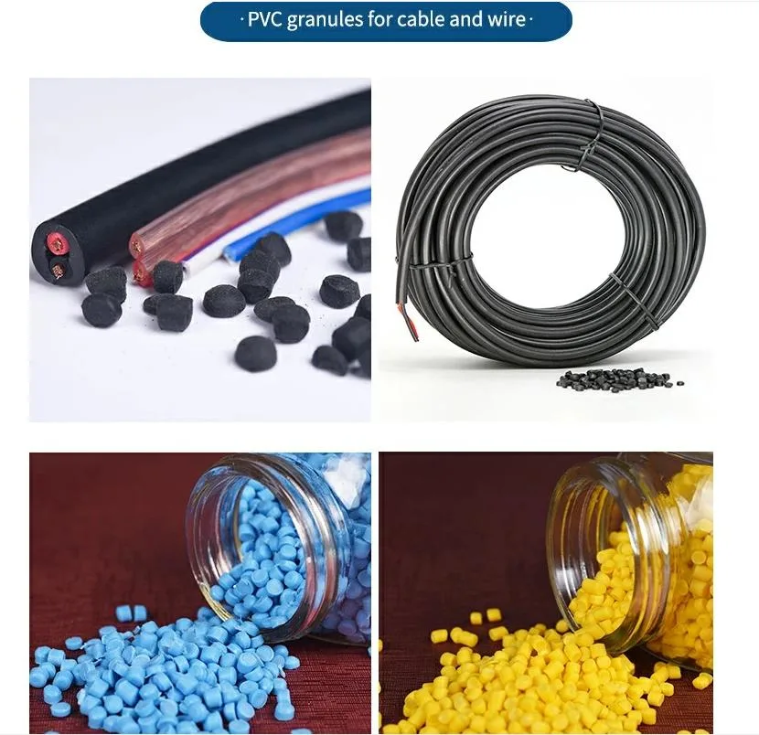 PVC Color Origin PVC Compound for Electric Wire and Cable Jacket PVC Material Used for Cable Jacketing