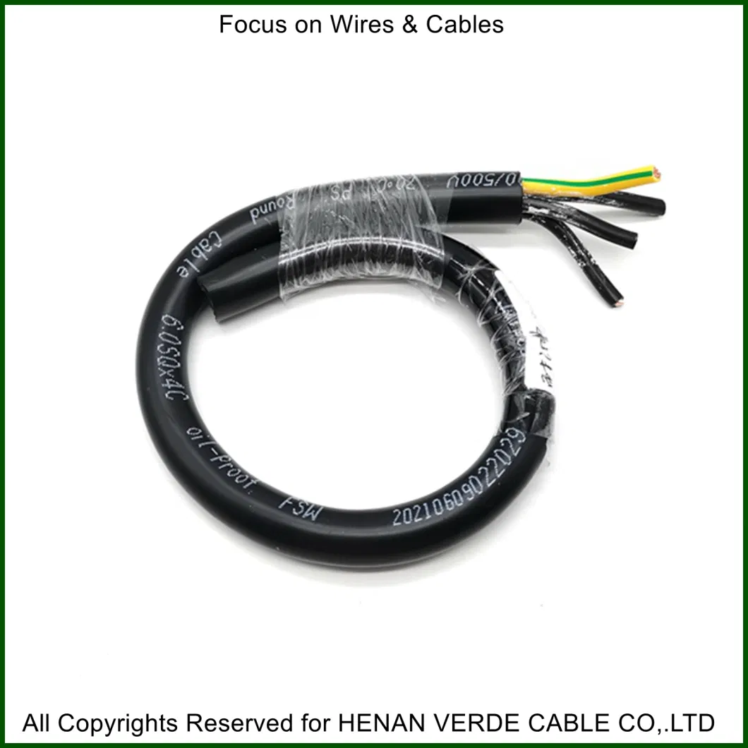 4 Core 1.5mm Flexible Electrical Electric Neoprene Rubber Power Cable
