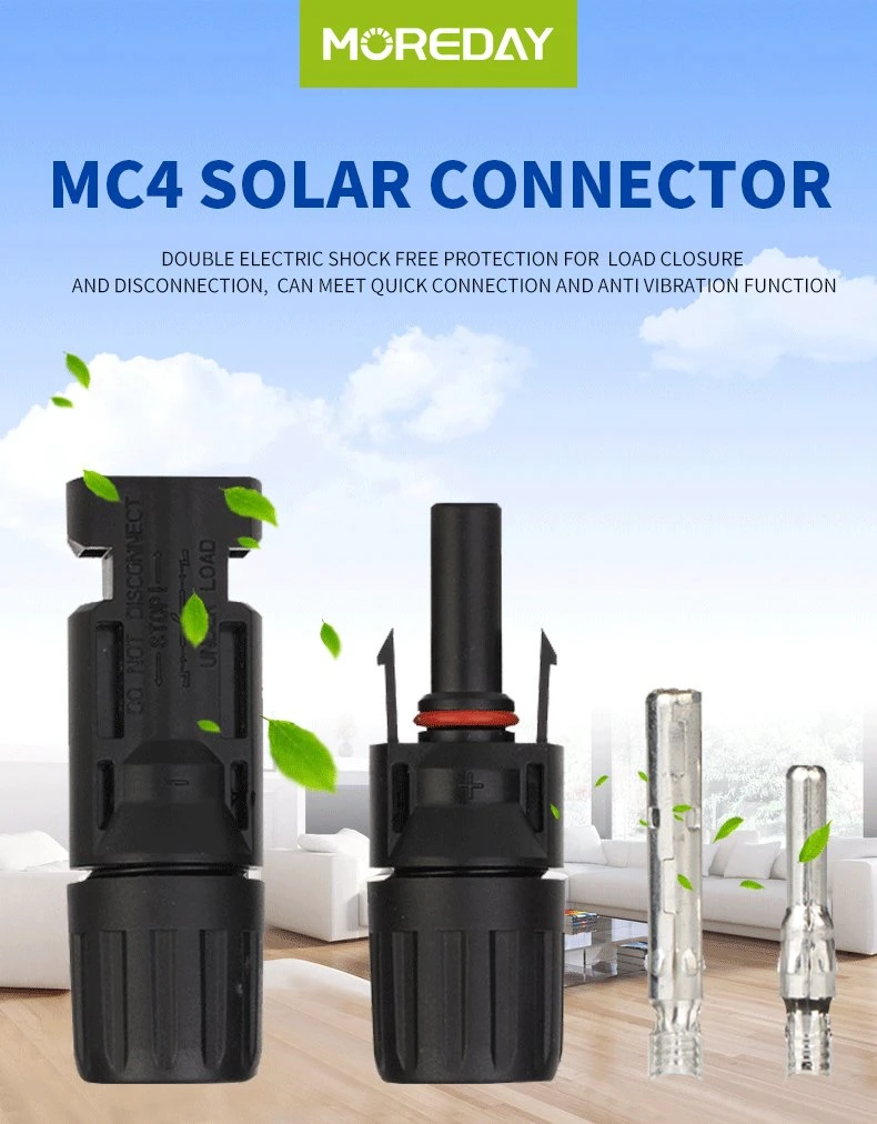 High Quality Mc Connector Solar Extension Cable Male and Female IP67 2.5mm2 4mm2 6mm2 Pair Solar PV Panel Connector Wires